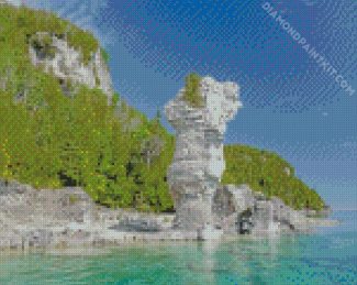 Ontario Flowerpot Island diamond painting