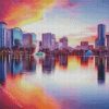 Orlando Florida At Sunset diamond painting