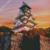 Osaka Castle diamond painting