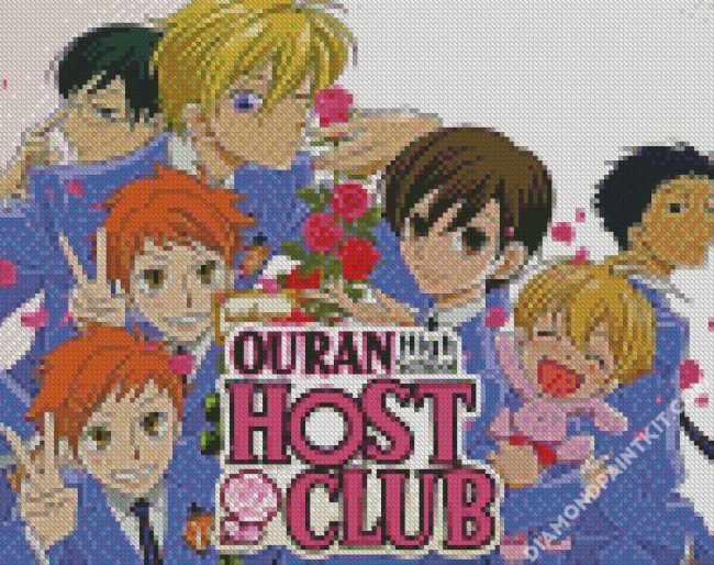 Ouran High School Host Club diamond painting