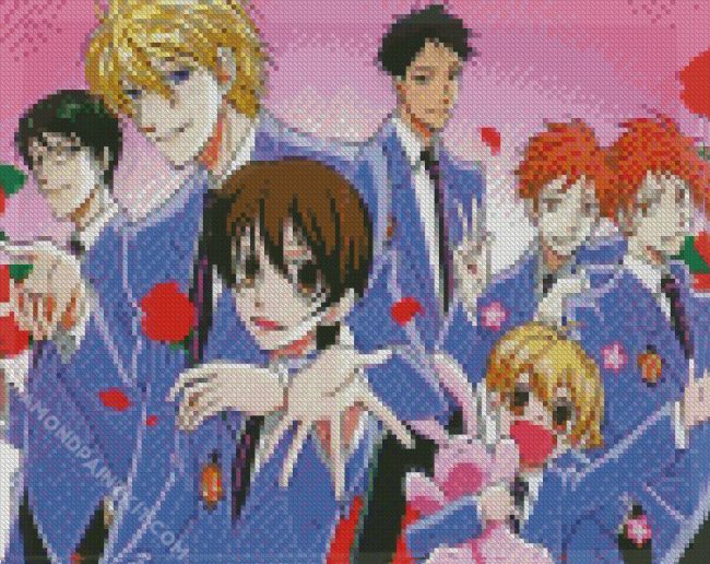 Ouran High School Host Club Anime diamond painting