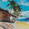 Palawan Tropical Island diamond painting