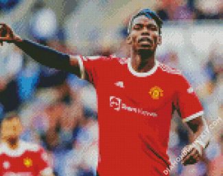 Paul Pogba diamond painting