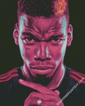 Paul Pogba Art diamond painting