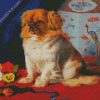 Pekingese Dog diamond painting