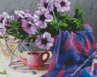 Petunia Flowering Plants diamond painting