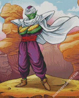 Piccolo Dragon Ball Anime diamond painting