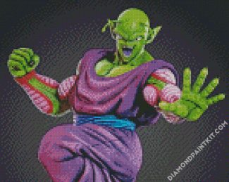 Piccolo Dragon Ball Z diamond painting