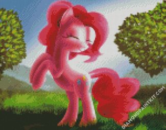 Pinkie Pie Pony diamond painting