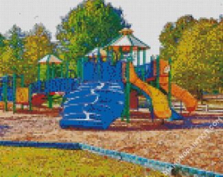 PLayground Park diamond painting