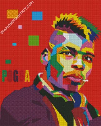 Pobga Player Pop Art diamond painting