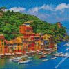 Portofino Harbour diamond painting