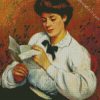 Reading The Letter Art diamond painting