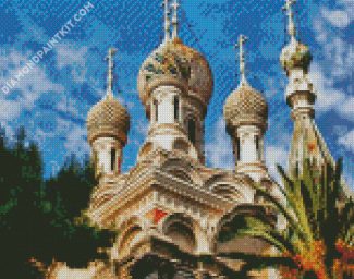 Russian Orthodox Church Sanremo diamond painting