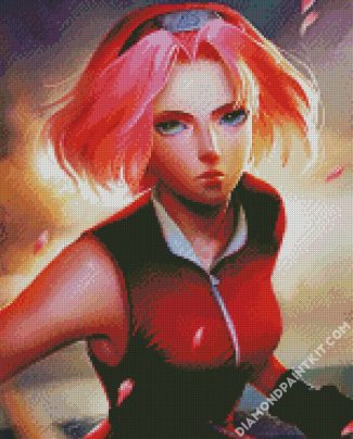 Sakura Haruno diamond painting