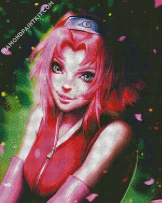 Sakura Haruno Naruto diamond painting