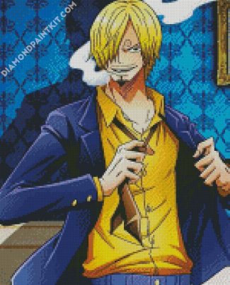 Sanji Black Leg diamond painting