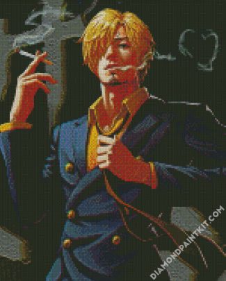 Sanji One Piece Anime diamond painting