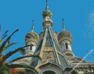 Sanremo Russian Orthodox Church diamond painting