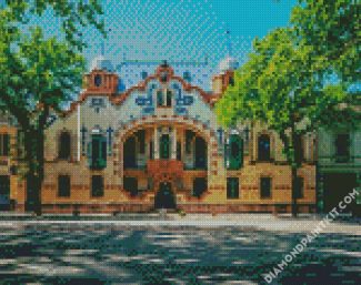 Serbia Park Ferenca Rajhla diamond painting