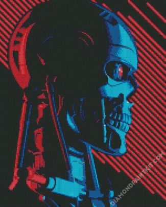 Skynet The Terminator diamond painting