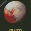 Space Pluto Planet diamond painting