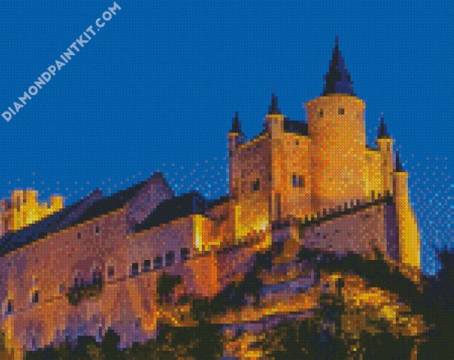 Spain Alczar De Segovia diamond painting