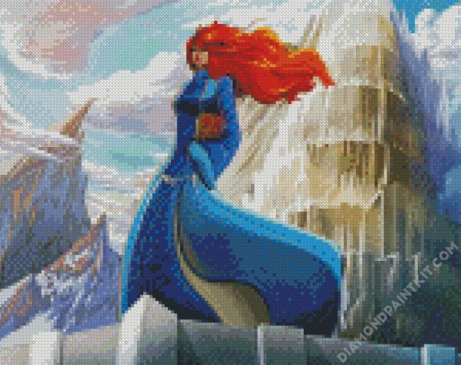 Stormlight Archive Shallan Davar diamond painting