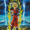 Super Saiyan diamond painting