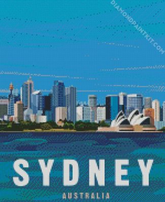 Sydney City diamond painting