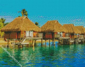 Tahiti French Polynesia diamond painting