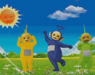 Teletubbies Animation diamond painting