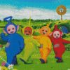 Teletubbies Babies diamond painting