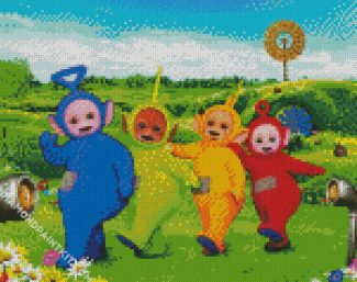 Teletubbies Babies diamond painting