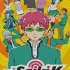 The Disastrous Life Of Saiki Anime Poster diamond painting