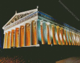 The Parthenon Nashville diamond painting