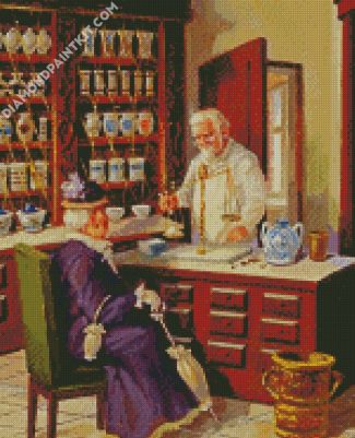 The Pharmacist diamond painting