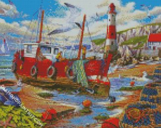 The Port diamond painting