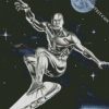 The Silver Surfer Art diamond painting