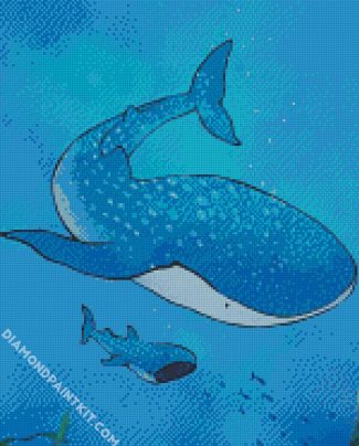 The Whale Shark diamond painting