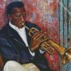 The Trumpet Player diamond painting