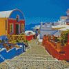 Thira City Streets diamond painting