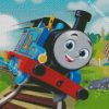 Thomas Train Animation diamond painting