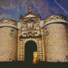 Toledo Puerta De Bisagra diamond painting