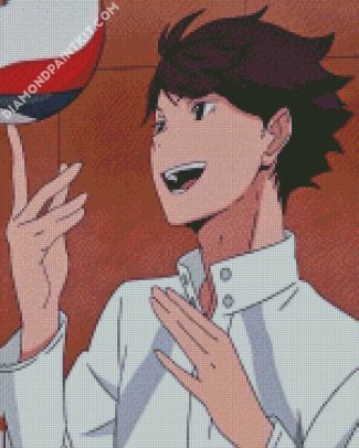 Toru Oikawa Anime Boy diamond painting