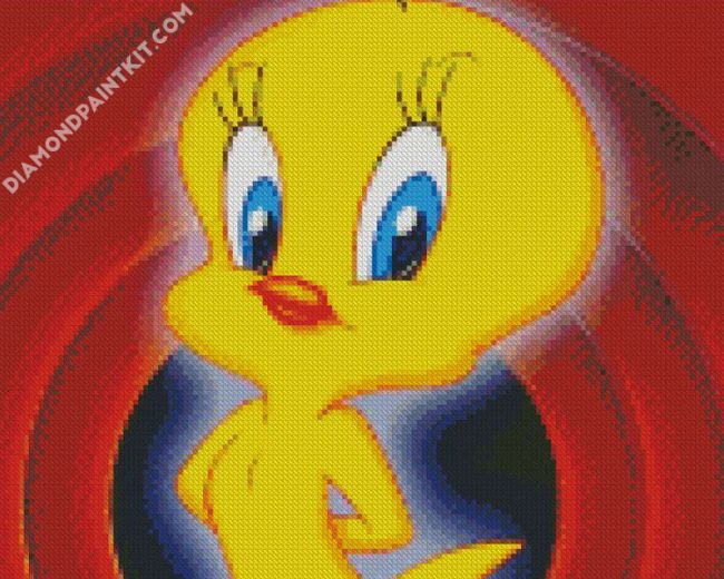 Tweety Bird diamond painting