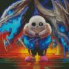 Undertale Game Sans diamond painting