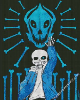 Undertale Sans diamond painting