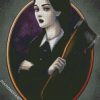 Wednesday Addams Family diamond painting