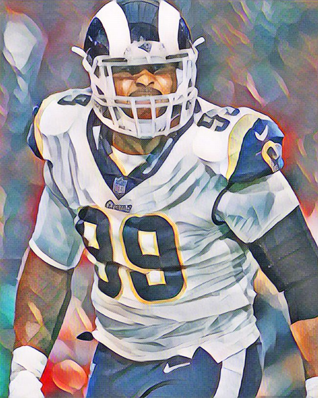 Aaron Donald NFL Football diamond painting